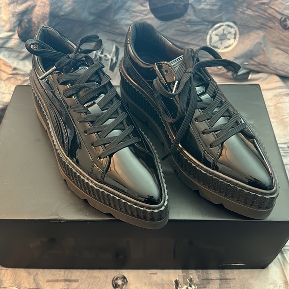 Puma Shoes - BNIB PUMA X FENTY PATENT LEATHER POINTY CREEPERS SZ 8.5 EU 39
